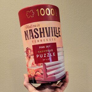 Pink Sky NASHVILLE Jigsaw Puzzle 1000 pieces